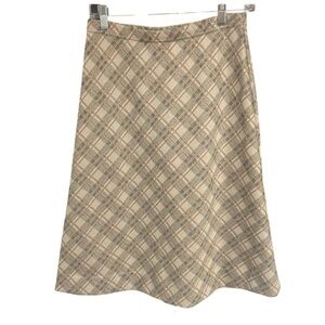 DutchMaid 70s plaid skirt size 26